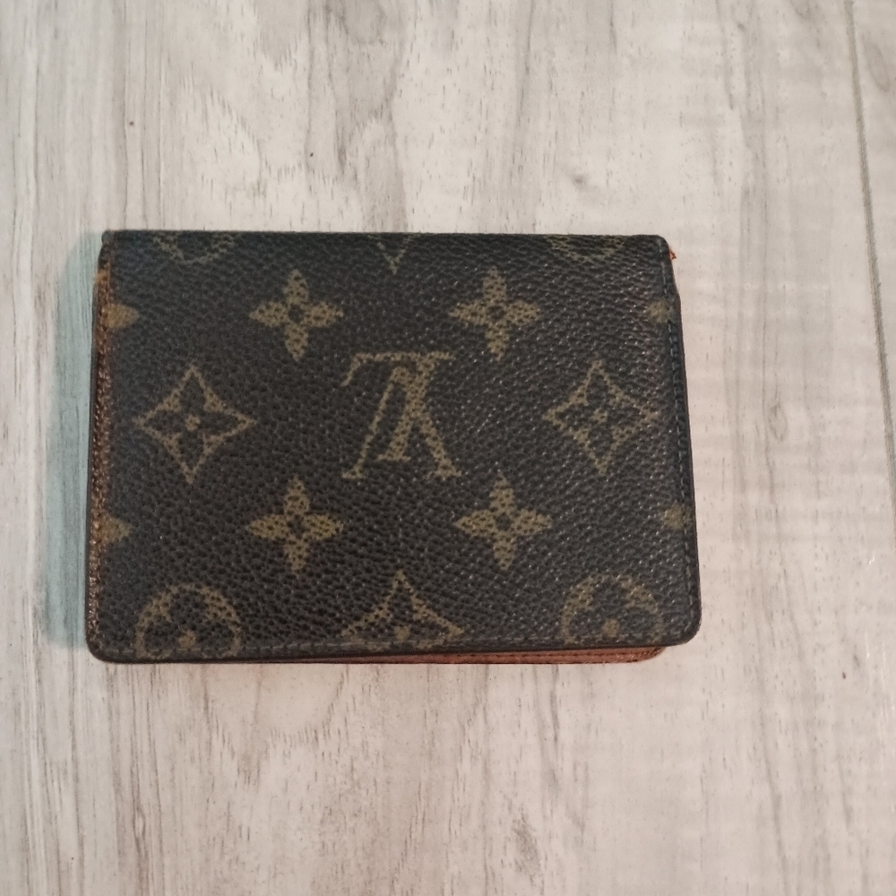 Auth Louis Vuitton Monogram Visible Pass Case Porte 2 Cartes Vertical - Picture 2 of 11